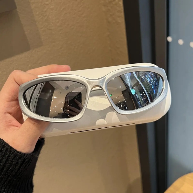 Sunglasses Uv400 - Luxury Y2K Sports Punk Sunglasses Women