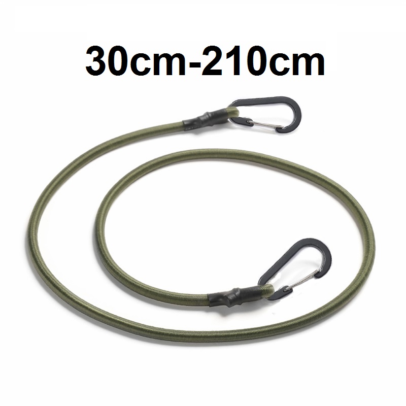 Travel Luggage Set - 30-210cm 7mm Packing Ropes Elastic Bungee