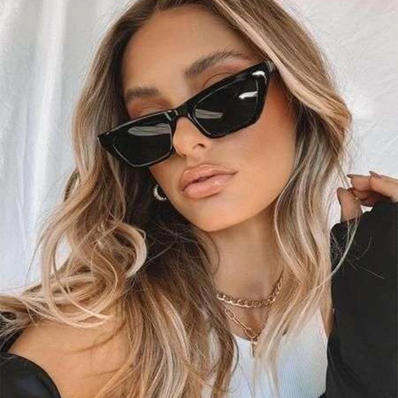 Designer Sunglasses - Vintage Cat Eye Sunglasses Women Square