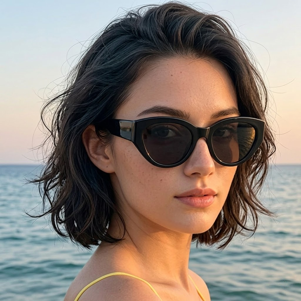 Designer Sunglasses - Women Men Classic Cat-Eye Polarized Sunglasses