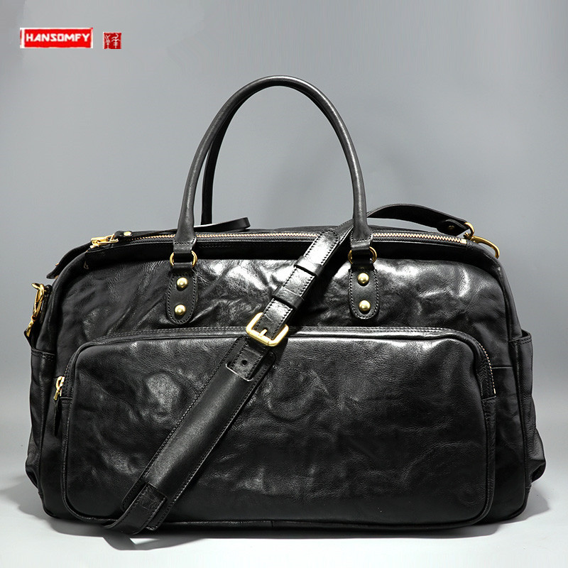 Leather Briefcase - 2026 New Korean Style Business Men