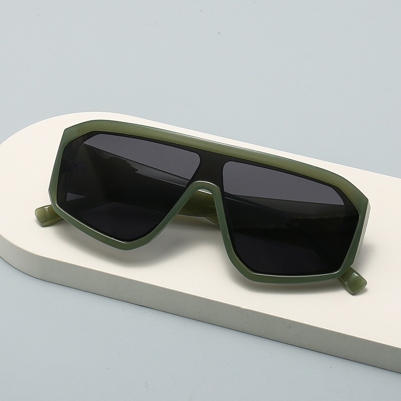 New Y2K Large Frame Joined Bod - Designer Sunglasses 评论和价格
