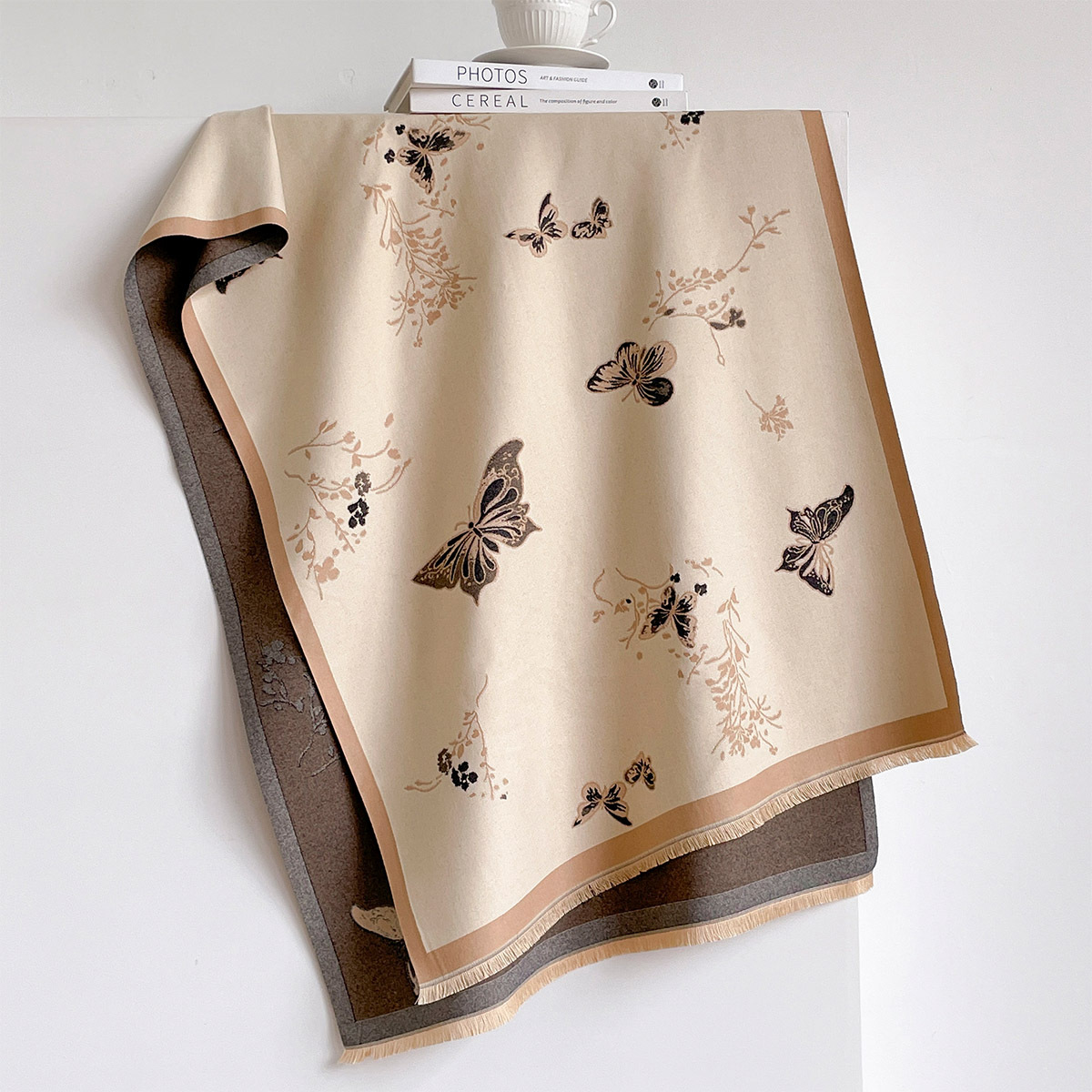 Women Imitation Cashmere Scarf - Cashmere Scarf 评论和价格