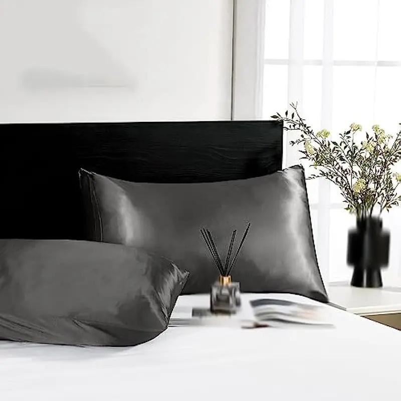 1/2pcs Satin Silk Pillowcase f - Silk Pillowcase 评论和价格