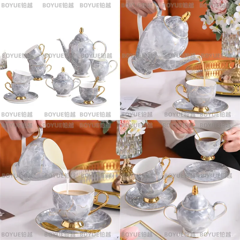 Luxury Bone China Coffee Cup a - Luxury Gift Set 评论和价格