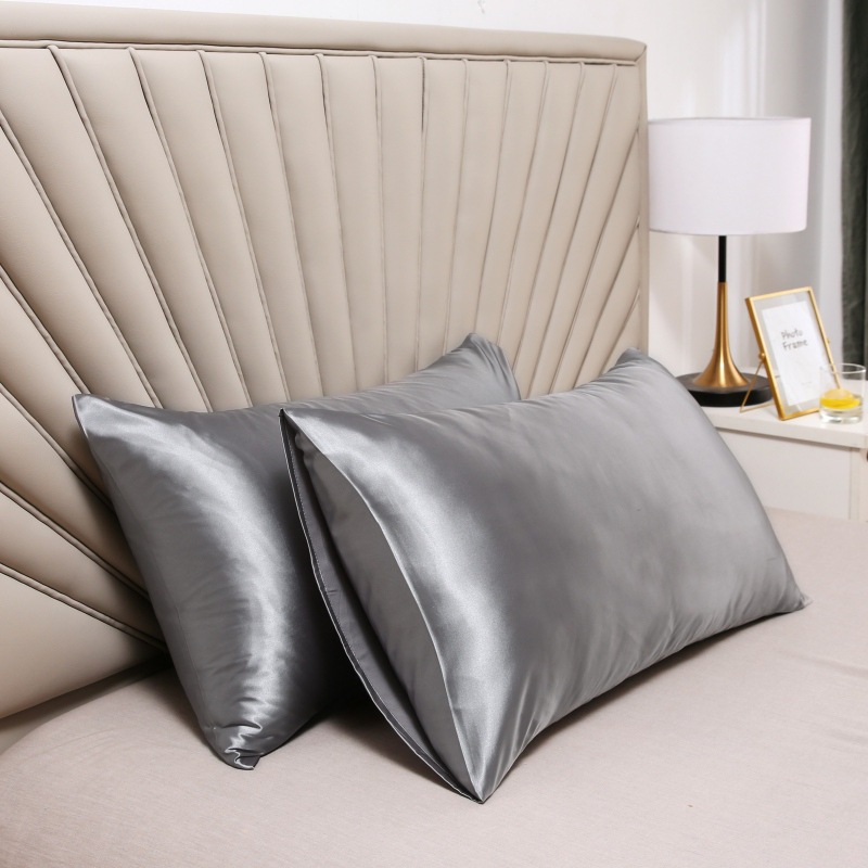 1/2pcs Satin Silk Pillowcase f - Silk Pillowcase 评论和价格
