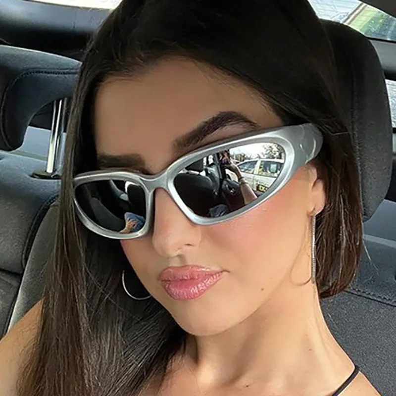 Luxury Y2K Sports Punk Sunglas - Sunglasses Uv400 评论和价格