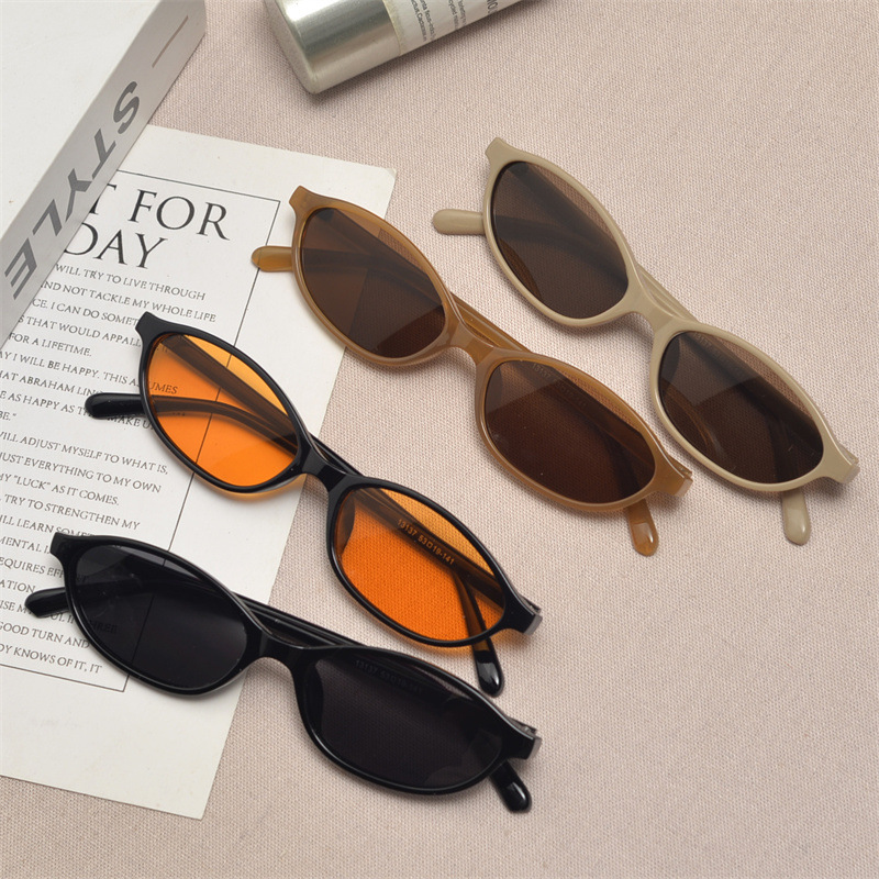 New Retro Oval Cat Eye Sunglas - Designer Sunglasses 评论和价格