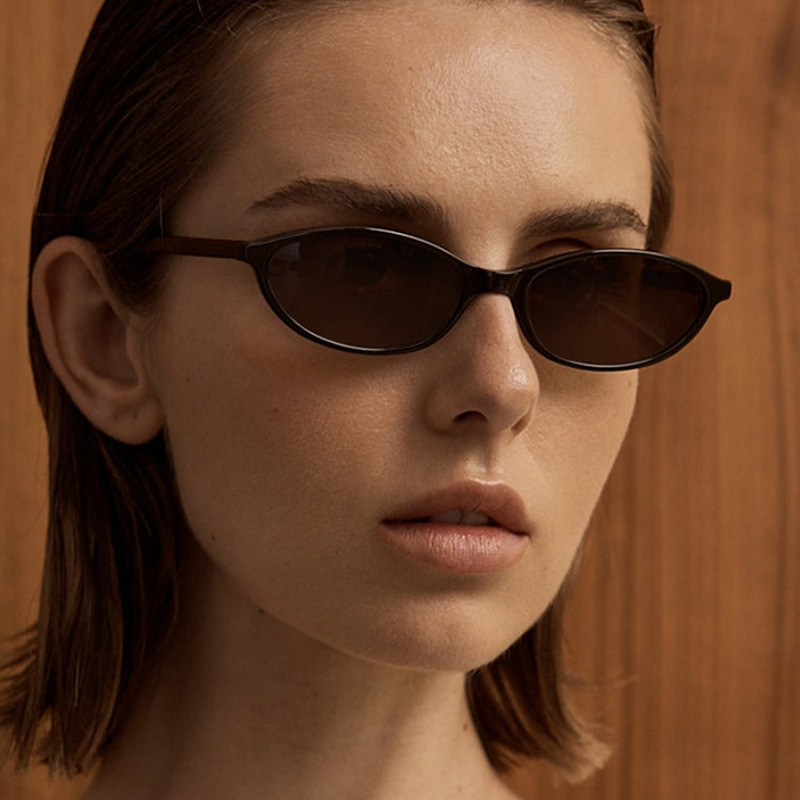New Retro Oval Cat Eye Sunglas - Designer Sunglasses 评论和价格