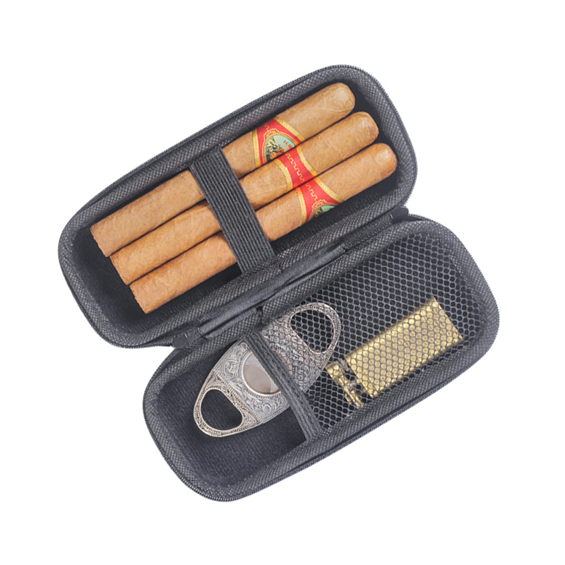 6-Count Portable Cigar Case Li - Premium Cigar Case 评论和价格