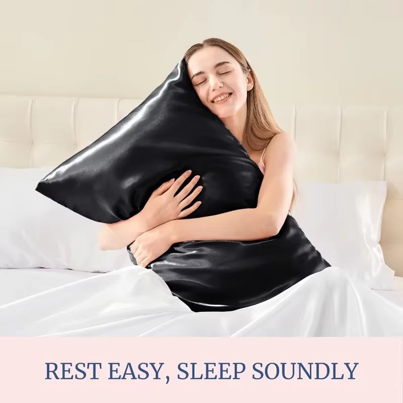 For Women Men 1/2pcs Multi-siz - Silk Pillowcase 评论和价格