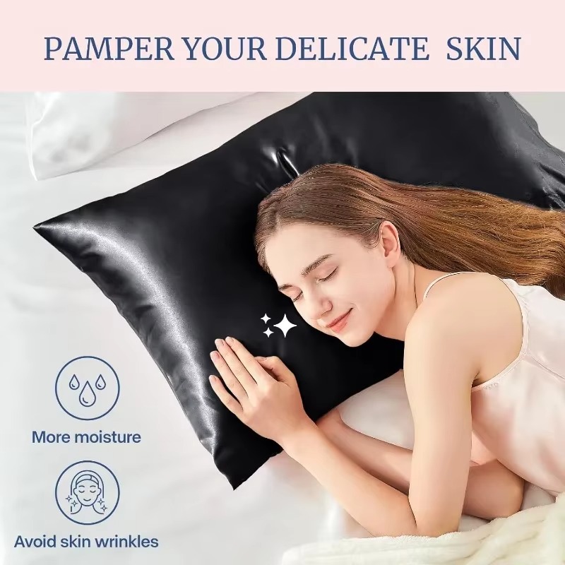 For Women Men 1/2pcs Multi-siz - Silk Pillowcase 评论和价格