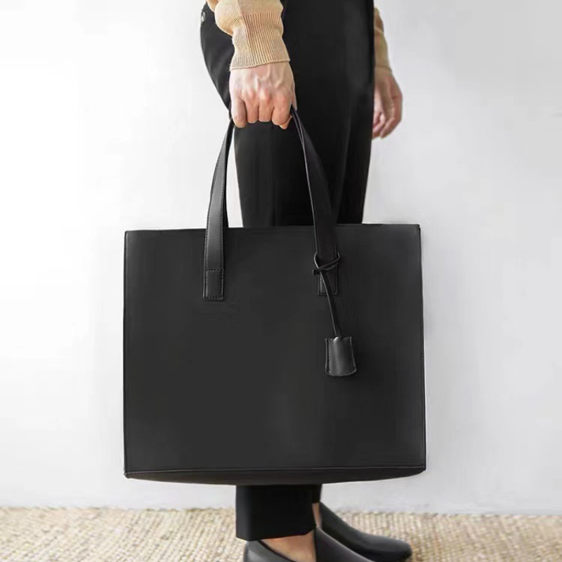 2026 New Men's Handbag With Sh - Leather Briefcase 评论和价格