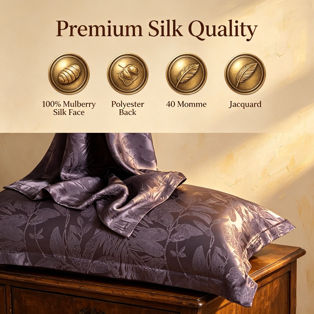 New 40 Momme Mulberry Silk Pil - Silk Pillowcase 评论和价格