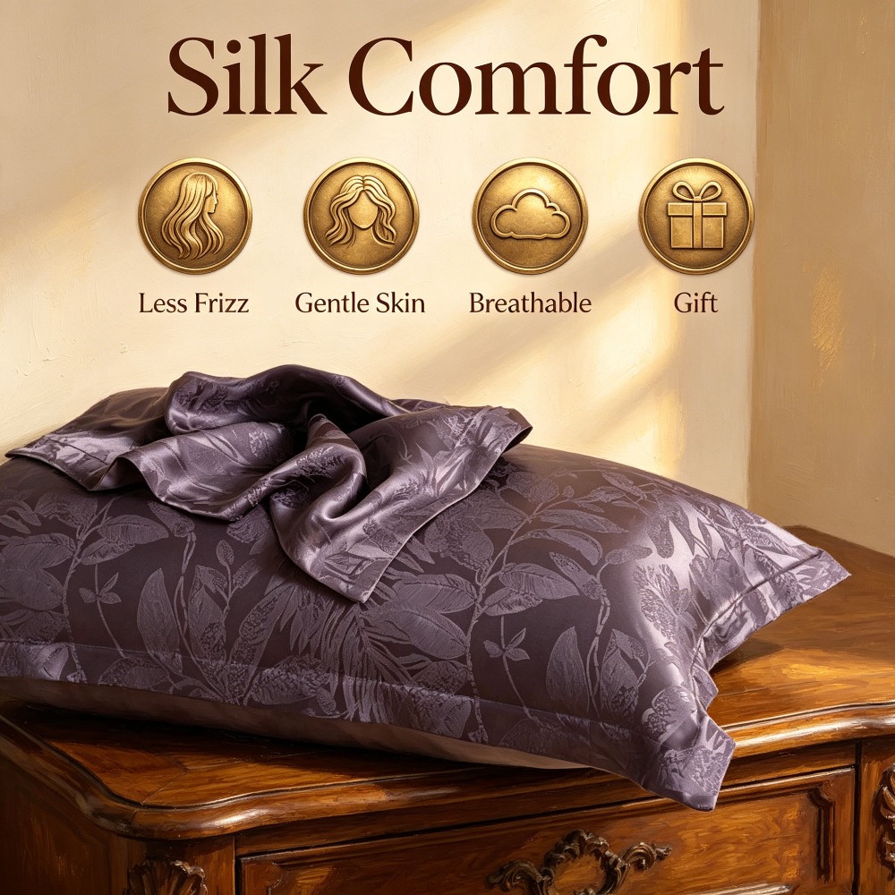 New 40 Momme Mulberry Silk Pil - Silk Pillowcase 评论和价格
