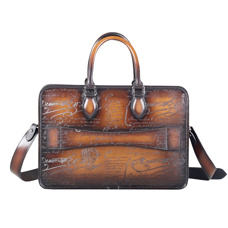 DIMY 2025 men's new business b - Leather Briefcase 评论和价格
