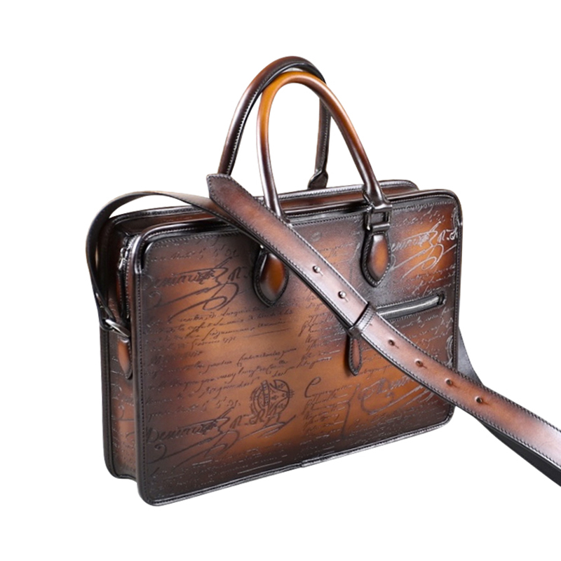 DIMY 2025 men's new business b - Leather Briefcase 评论和价格