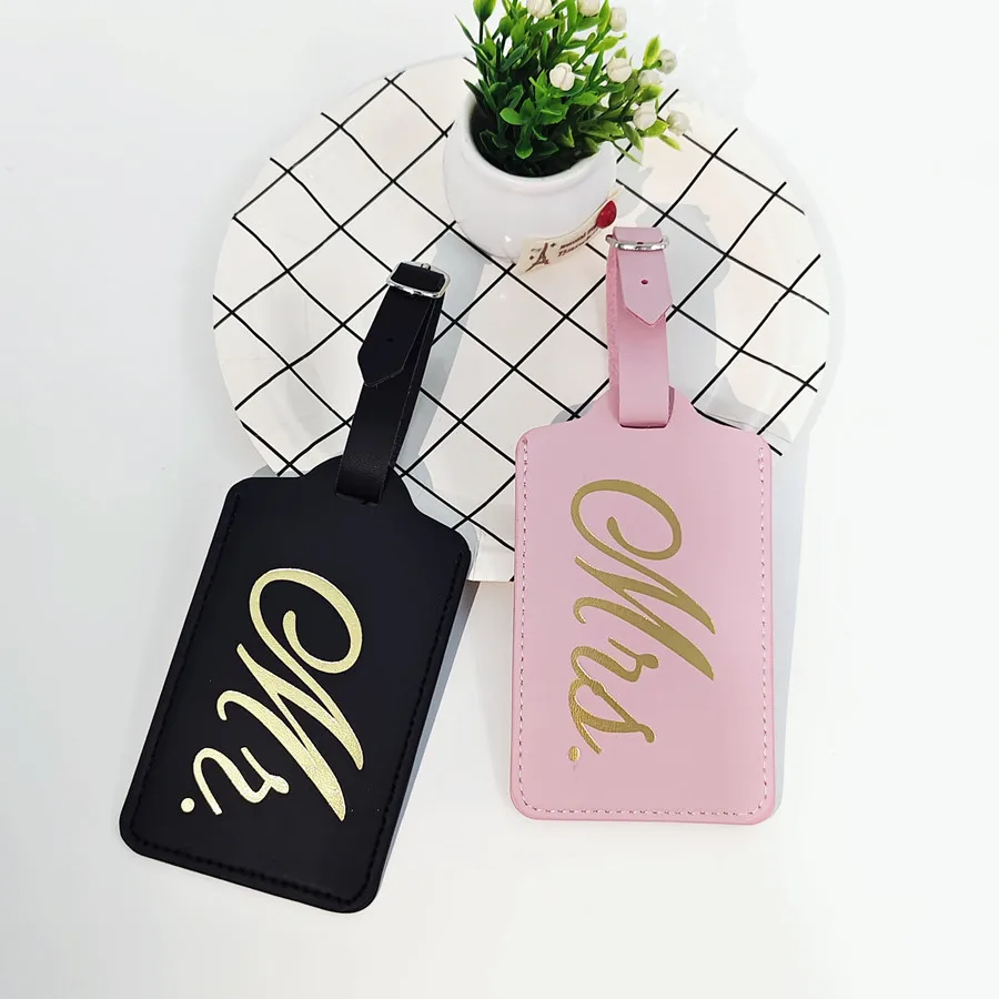 2PCS/Set Mr Mrs Couples Luggag - Travel Luggage Set 评论和价格