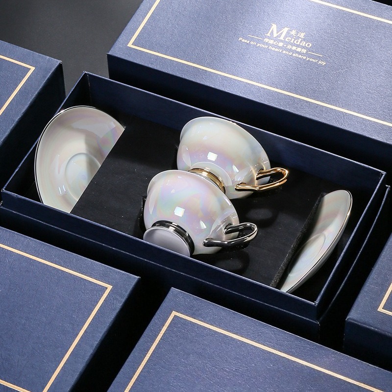 Pearlescent Iridescent Coffee  - Luxury Gift Set 评论和价格