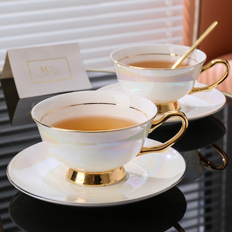 Pearlescent Iridescent Coffee  - Luxury Gift Set 评论和价格