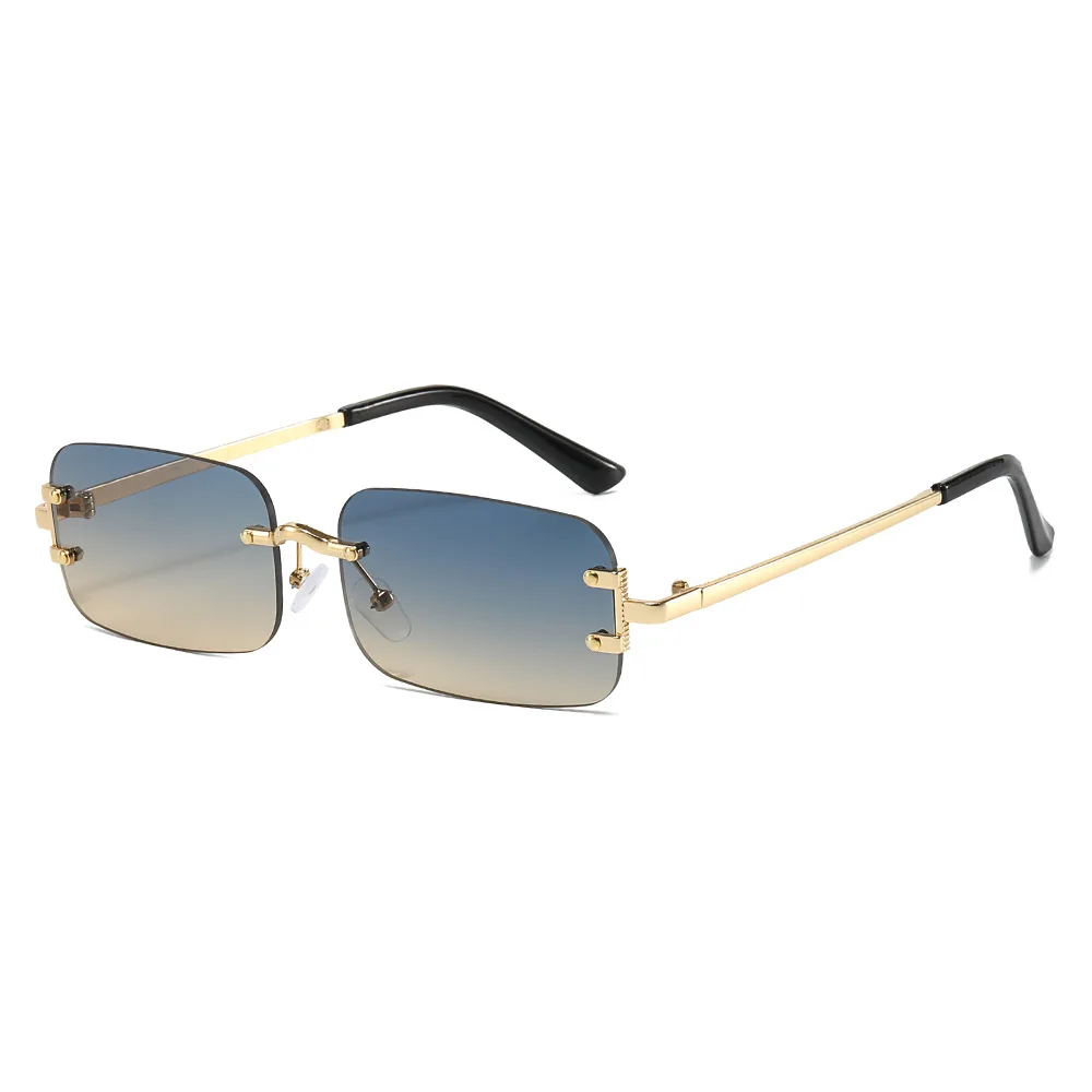 Rimless Square Sunglasses Wome - Designer Sunglasses 评论和价格