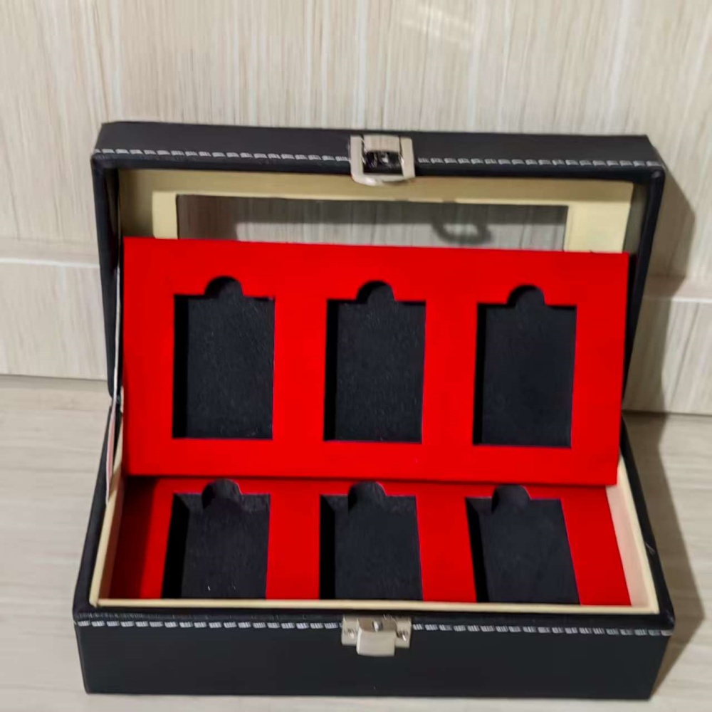 Retro Two Layer  6 Grids Light - Premium Cigar Case 评论和价格