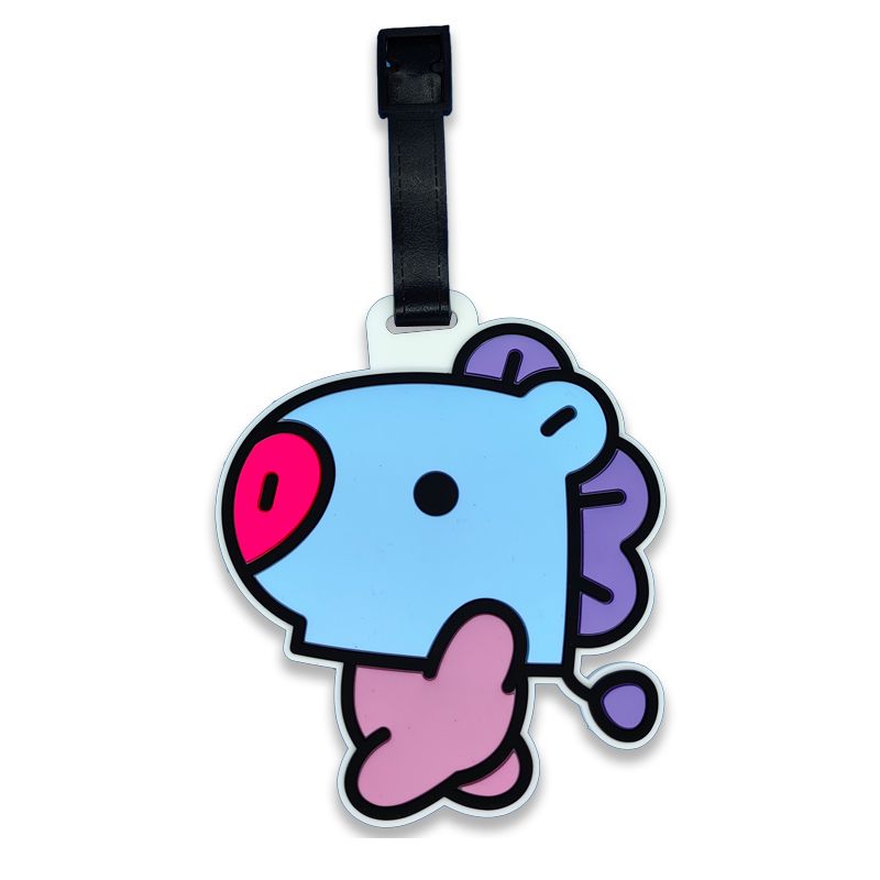 BT21 cartoon cute keychain Kaw - Travel Luggage Set 评论和价格
