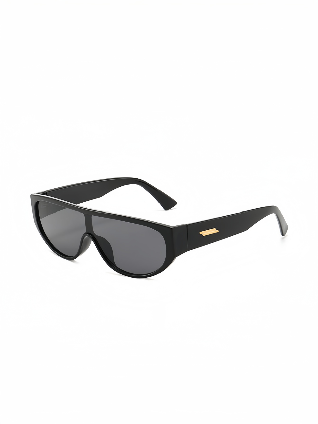 Unisex retro one-piece large f - Sunglasses Uv400 评论和价格