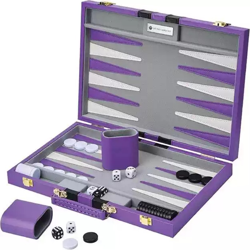 11 Inch PU Leather Chess Set B - Luxury Gift Set 评论和价格