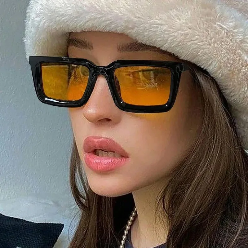 Vintage Rectangle Sunglasses W - Designer Sunglasses 评论和价格