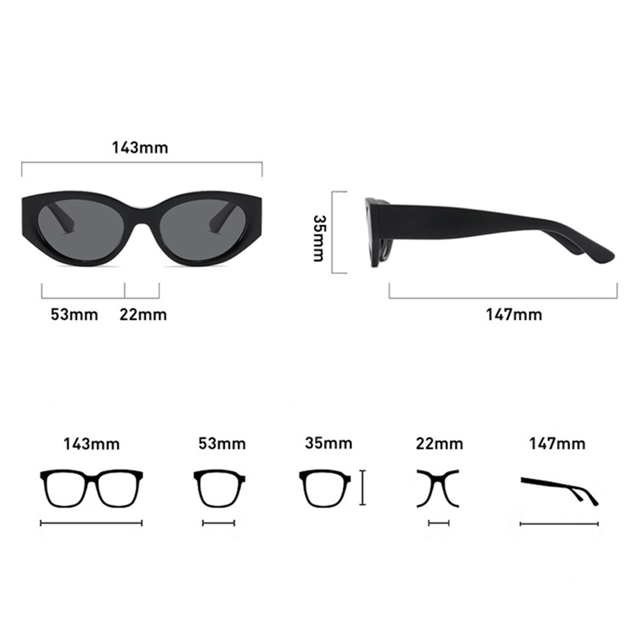 Women Men Classic Cat-Eye Pola - Designer Sunglasses 评论和价格