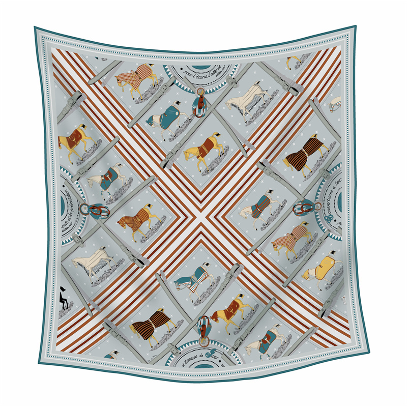 90CM Fashion Printed Cashmere  - Cashmere Scarf 评论和价格