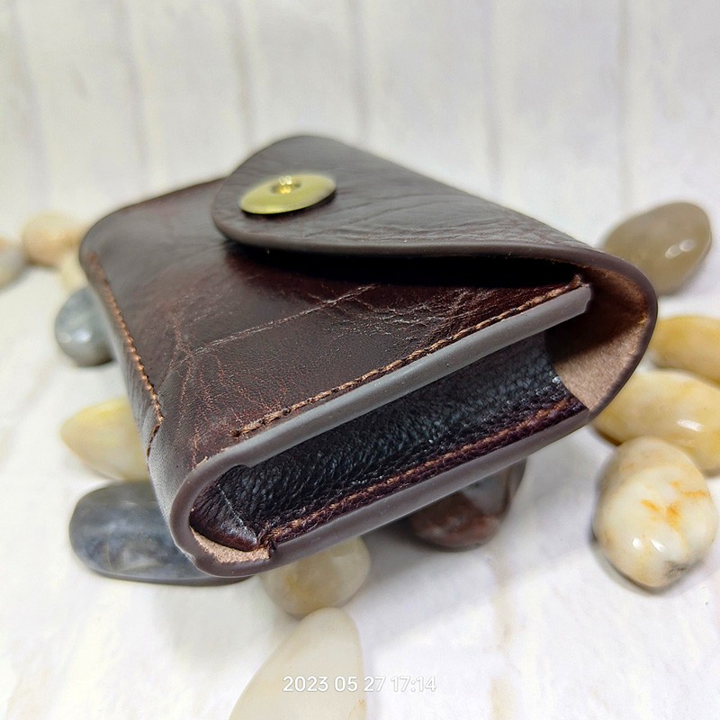 Blongk Mini Waist Bag Thin Bel - Leather Wallet Men 评论和价格