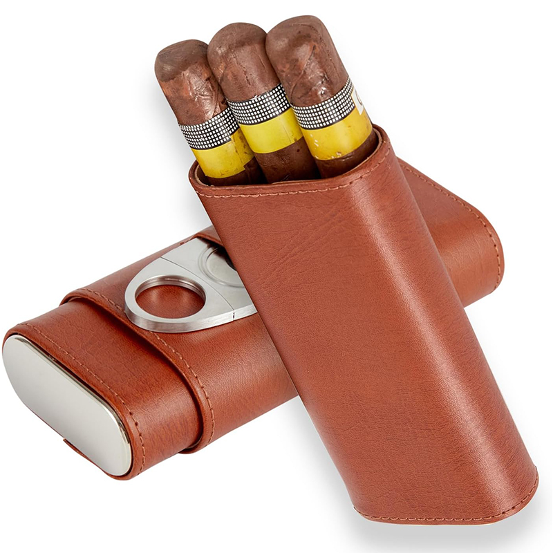 Portable Cigar Humidor Kit, Pr - Premium Cigar Case 评论和价格