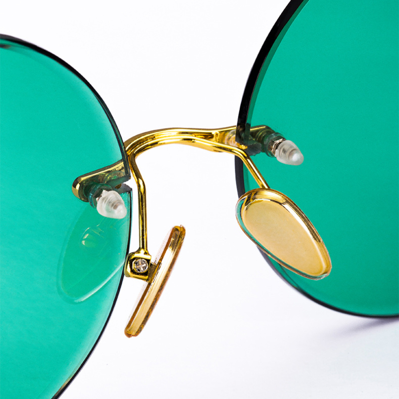 Fashion Classic Rimless Sungla - Designer Sunglasses 评论和价格