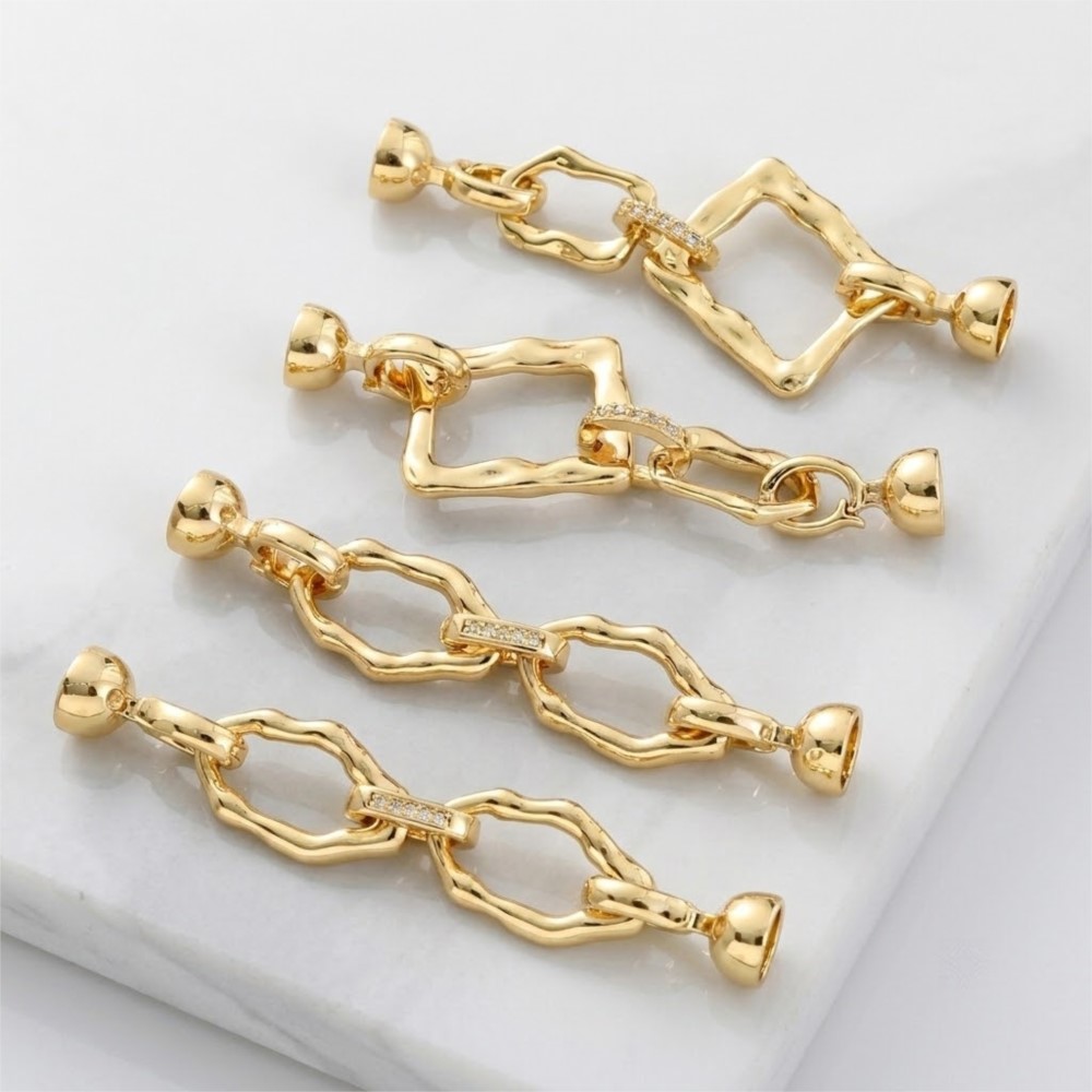 1Piece 18k Gold-plated Simple  - Gold Plated Jewelry 评论和价格
