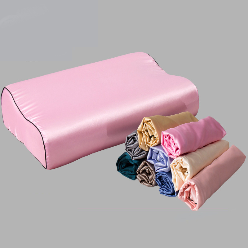 Imitation Silk Satin Latex Pil - Silk Pillowcase 评论和价格