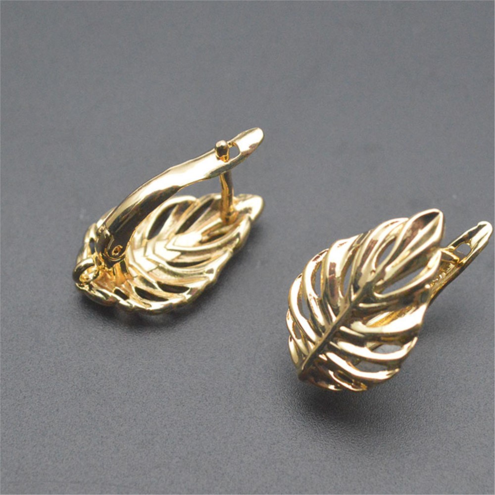 1/2Pcs 18K Gold Plated Brass L - Gold Plated Jewelry 评论和价格