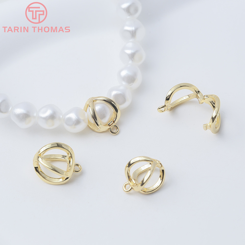 (5925) 6PCS 8x14MM 18K Gold Co - Gold Plated Jewelry 评论和价格