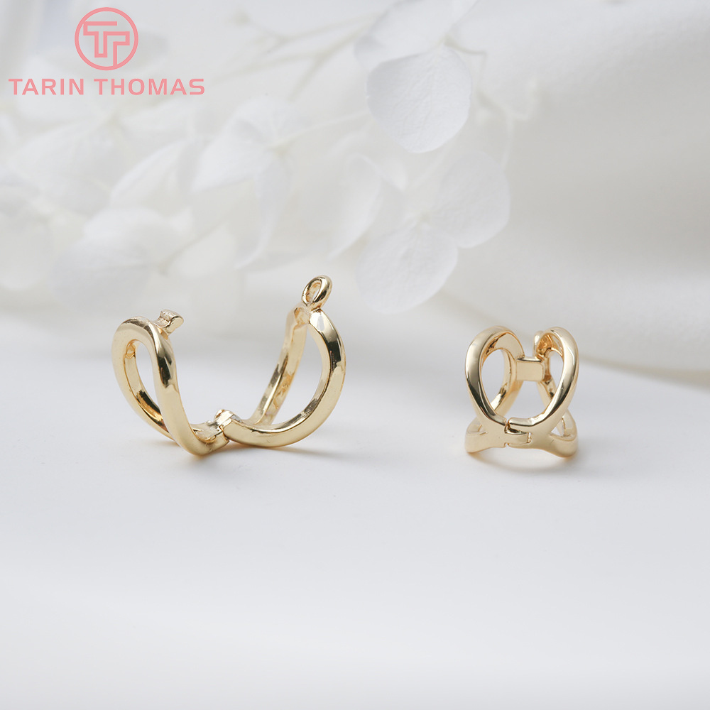 (5925) 6PCS 8x14MM 18K Gold Co - Gold Plated Jewelry 评论和价格