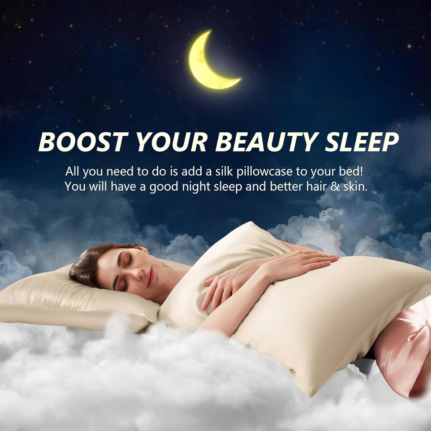 30MM Heavy Weight 6A 100% Two  - Silk Pillowcase 评论和价格